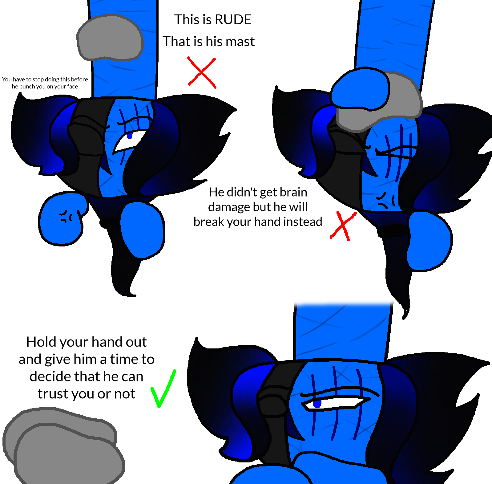 How to hold mr.boat properly by nana2514 on DeviantArt