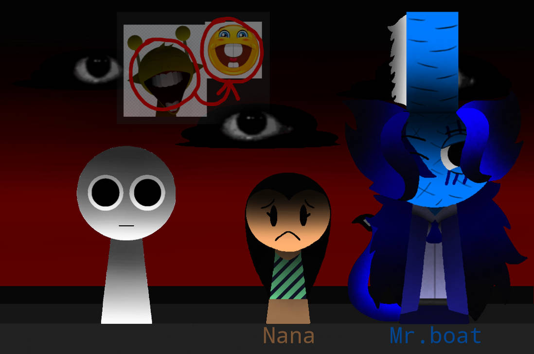 Me and mr.boat in sprunki (horror version) by nana2514 on DeviantArt