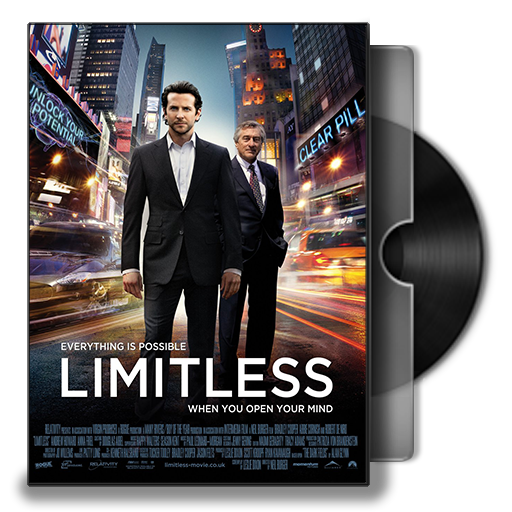 Limitless Movie DVD Folder Icon