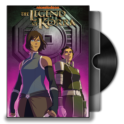 Avatar The legend of Korra Balance Dvd Folder Icon