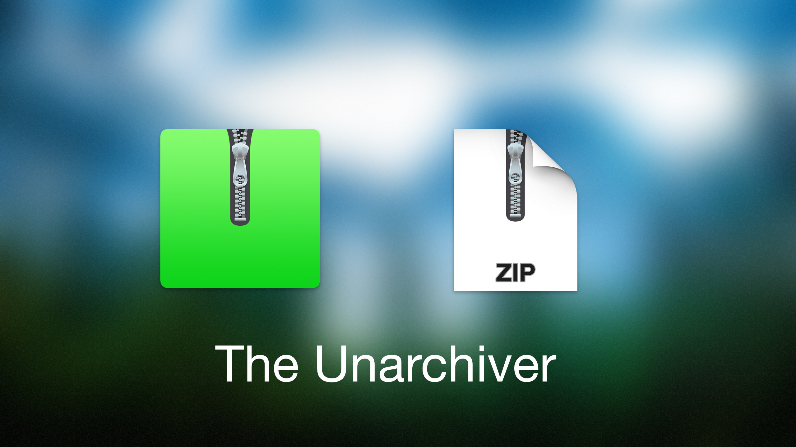 OS X Yosemite The Unarchiver