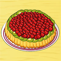 Delicious Cherry Cake