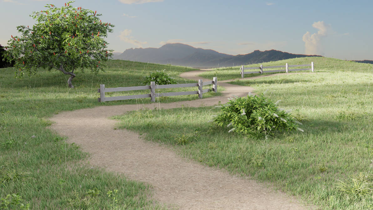 Grassy land by Shijanai on DeviantArt