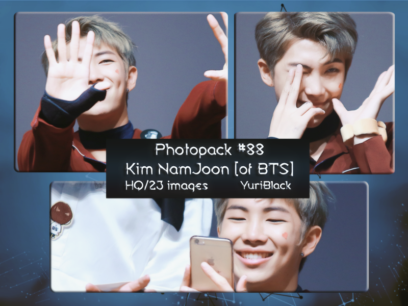 Photopack #88 - Kim NamJoon [RapMonster of BTS]