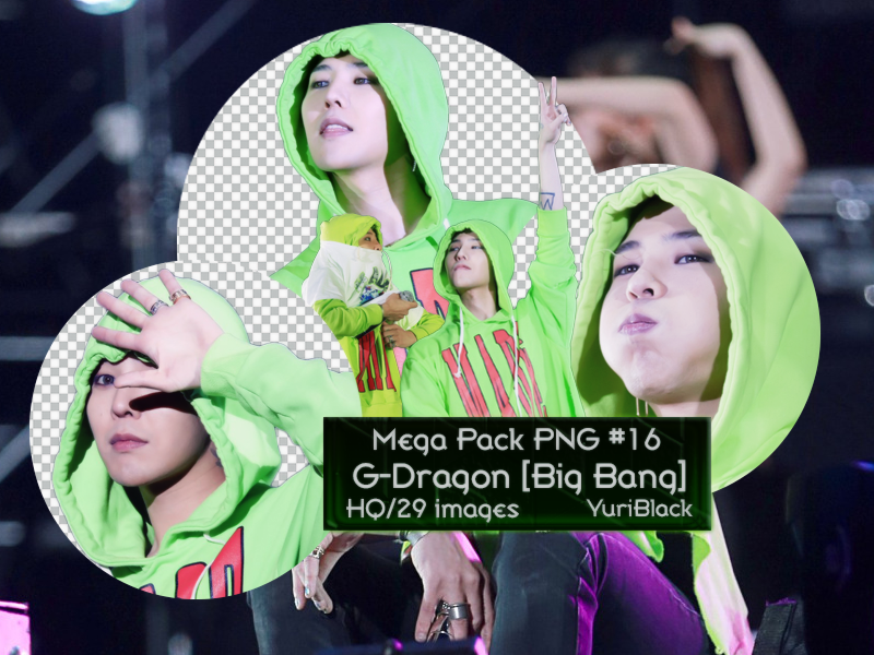 Mega Pack PNG #16 - G-Dragon [Big Bang]