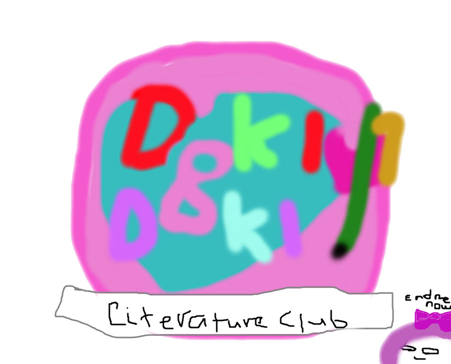 Doki Doki Literature Club Logo by AnimeLoverKawaiiToky on DeviantArt