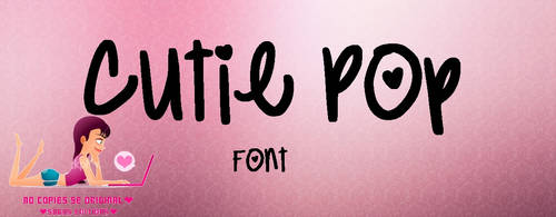 Cutie Pop Font