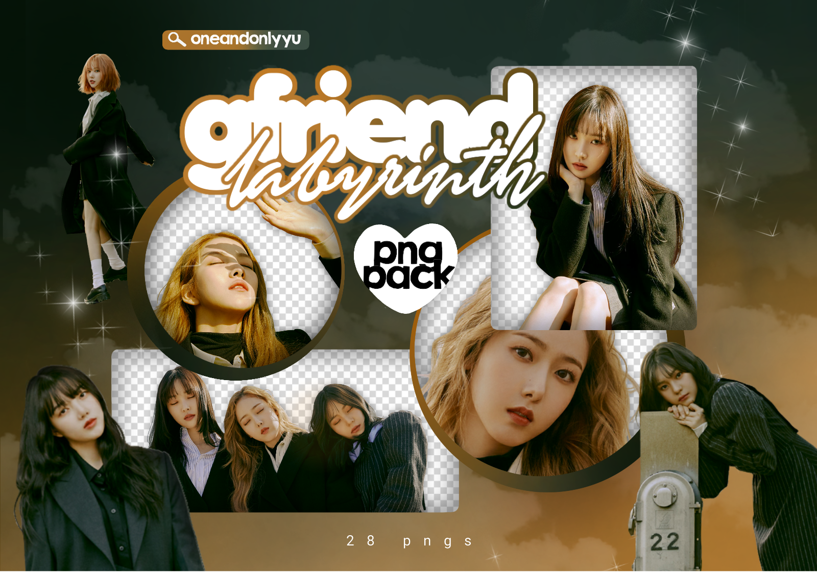 Png Pack 30 Gfriend Labyrinth Crossroads By Oneandonlyyu On Deviantart