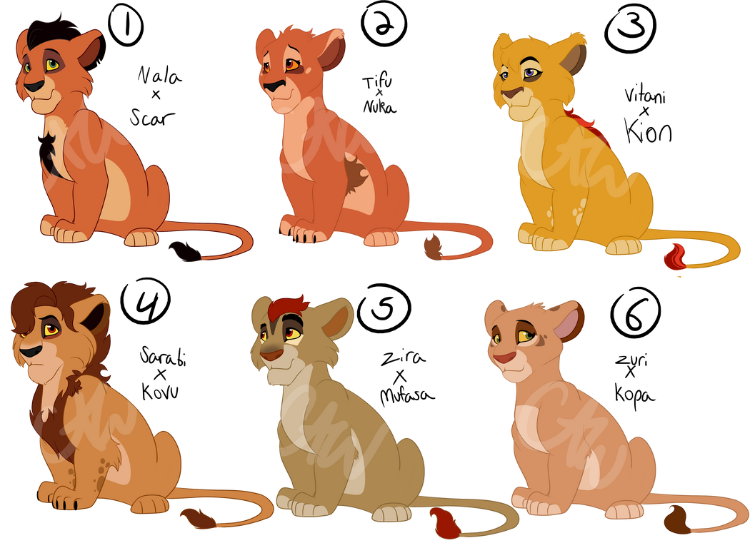 Lion cub adopts 1/6 OPEN by FrostEquinoxx on DeviantArt
