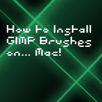 How to Install GIMP Brushes... on MAC!!!