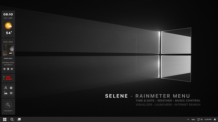 SELENE MENU (Rainmeter Suite)