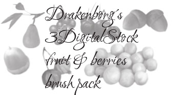 Fruit and berries brush pack