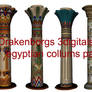 Egyptian collums pack