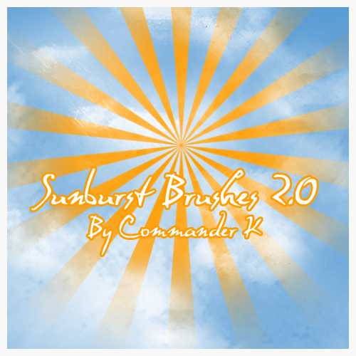 Sunburst Brushes 2.0 by CreativeLiberties