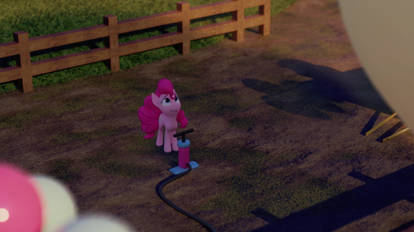 Fluttershy The Birthday Balloon Animation