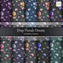 Seamless Textures NESSMARKET Dry Florals Denim