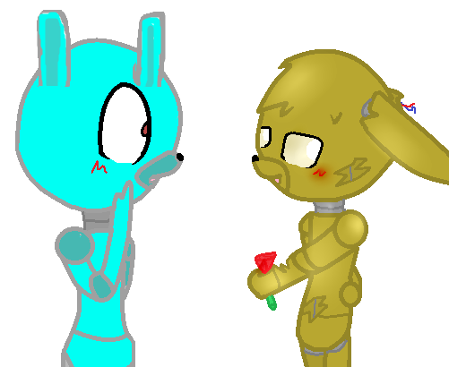 kelly the bunny x springtrap by ticcitoby12 on DeviantArt