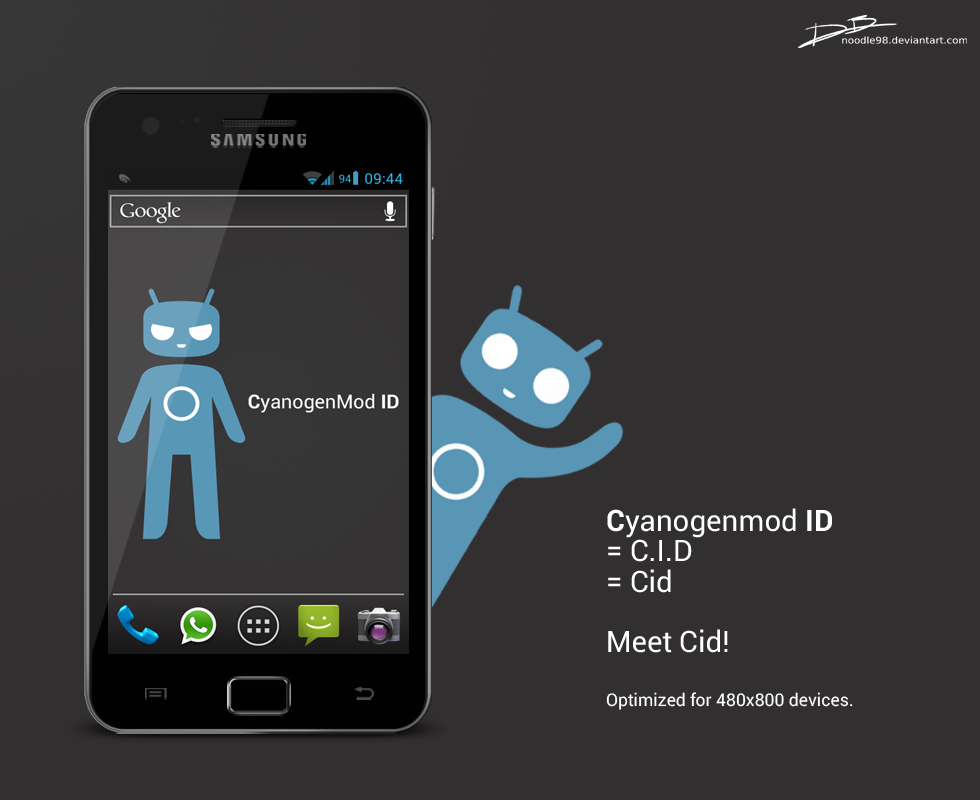 Cyanogenmod CID wallpaper