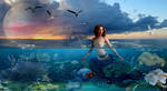 Crystal mermaid 4-Kristaly mermaid 4 by ladyjudina