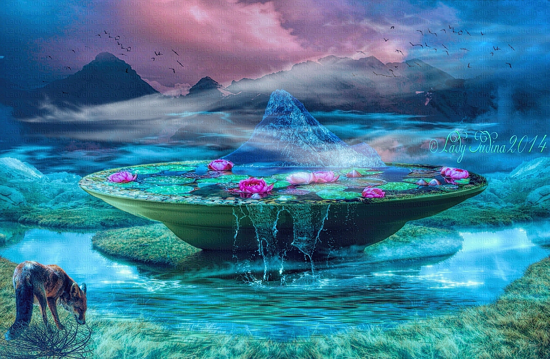 The lake-A to by ladyjudina