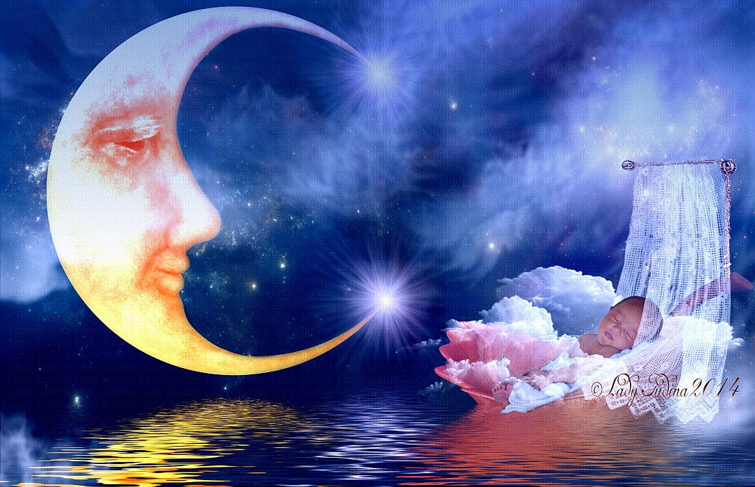 Сон луна и звезды