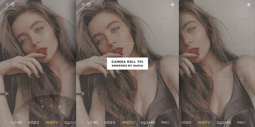 psd OO4 camera roll template by salviagraphics.