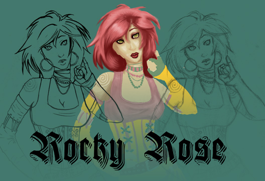 Rocky Rose by psychosako on DeviantArt