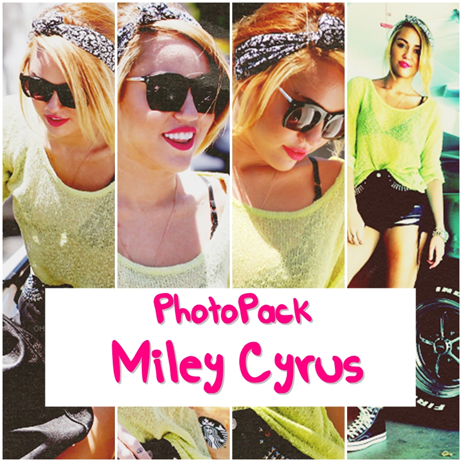 PhotoPack de Miley Cyrus -TECTOS