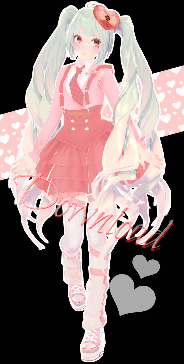 Valentines Day SweetHeart Miku DL DOWN by RinXNeruXD on DeviantArt