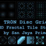TR0N Disc Grid HD Fractal Tile Stock