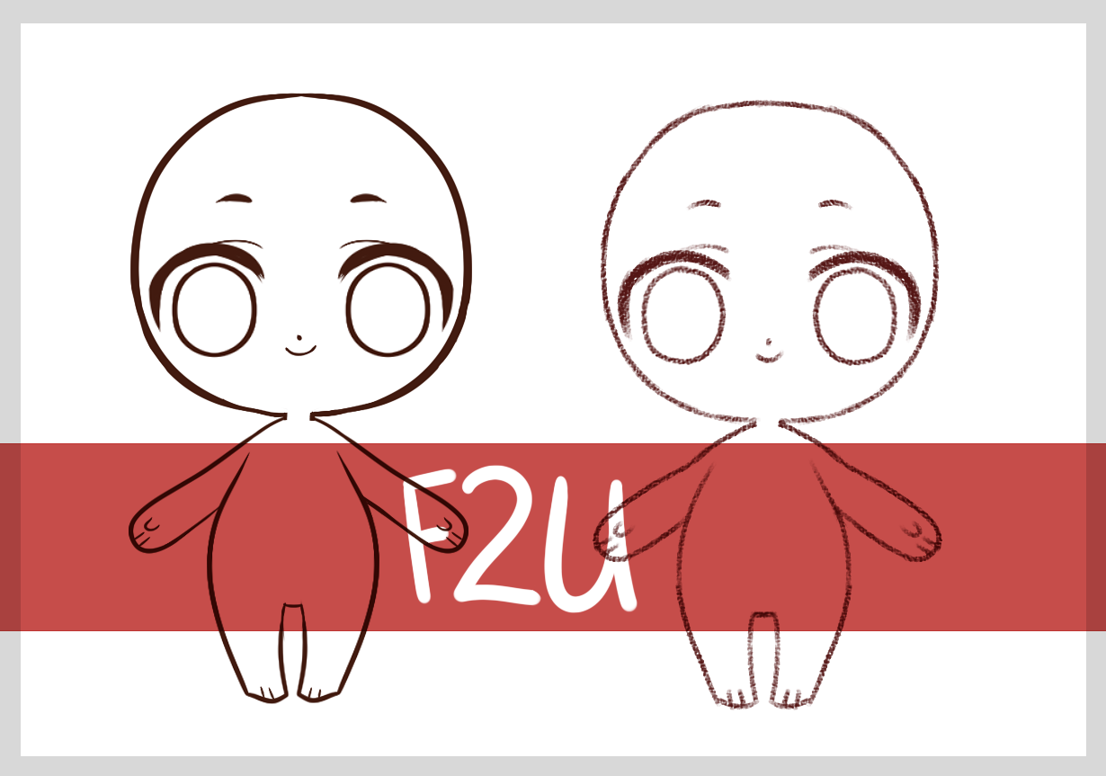 [F2U] Simple Chibi Base + Crayon