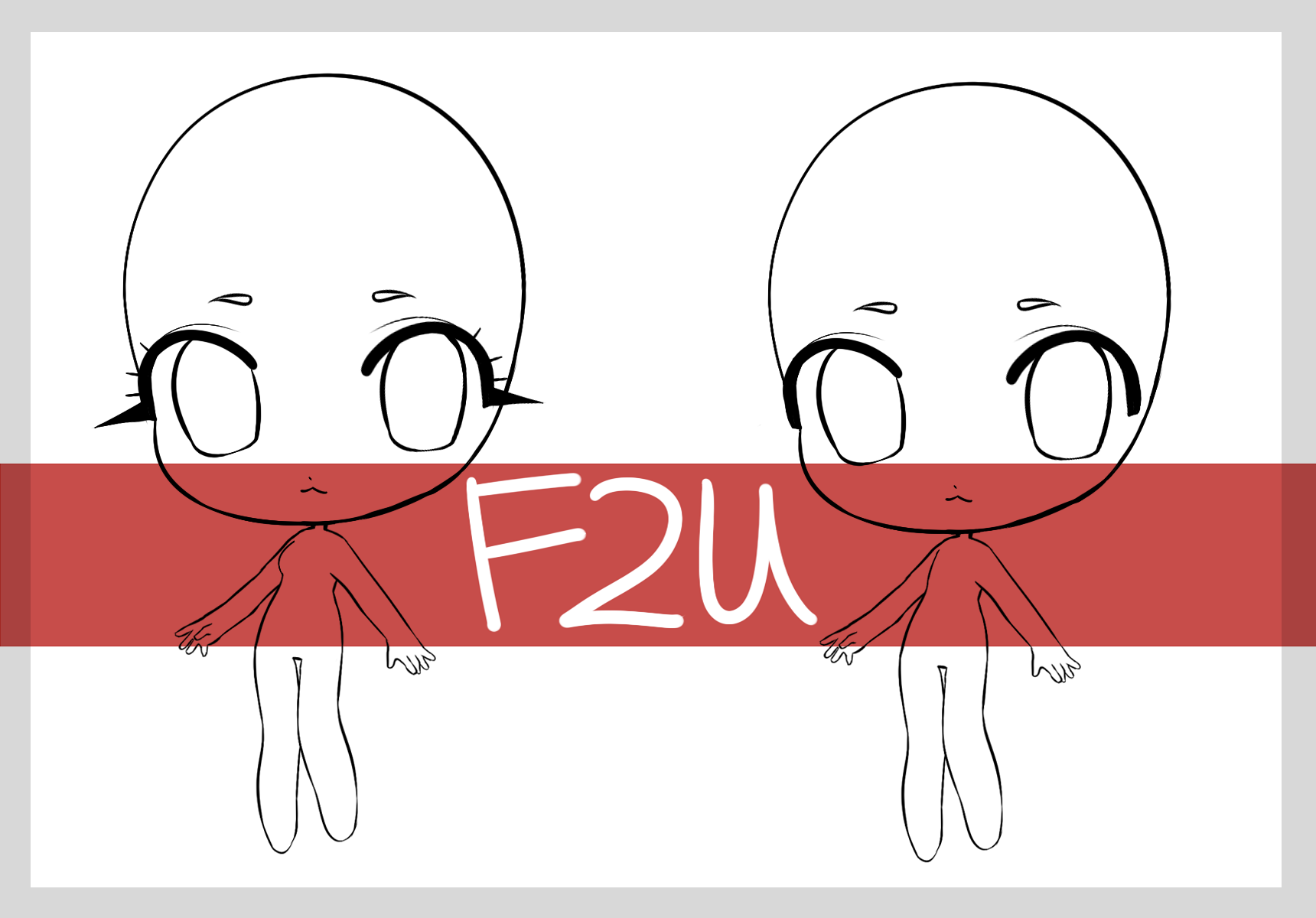 [F2U] Chibi Bases by Ryno-Chalklut on DeviantArt