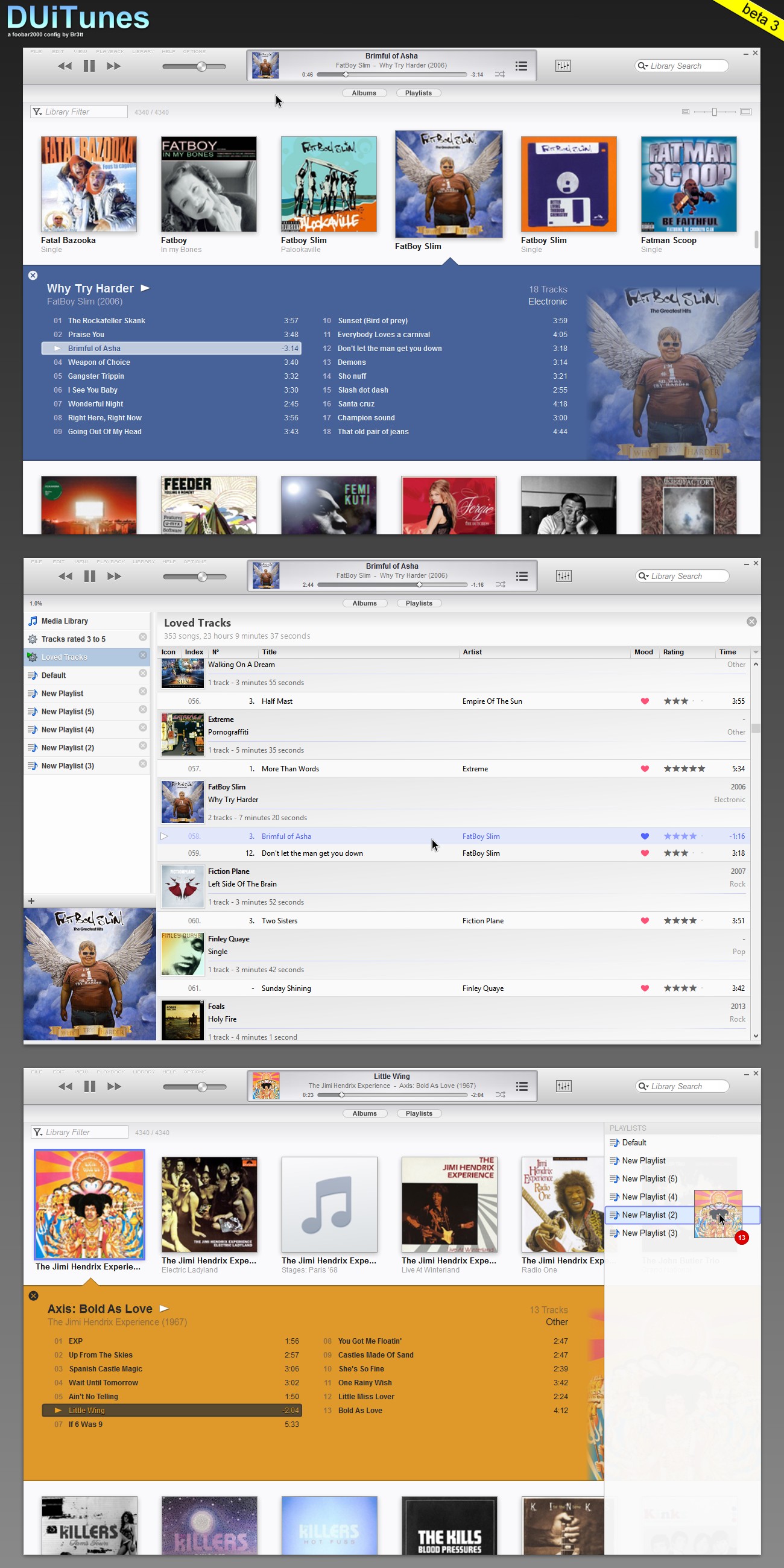DUiTunes beta3 by Br3tt