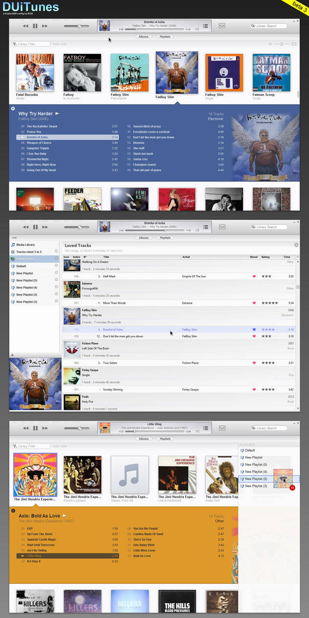 DUiTunes beta3 by Br3tt