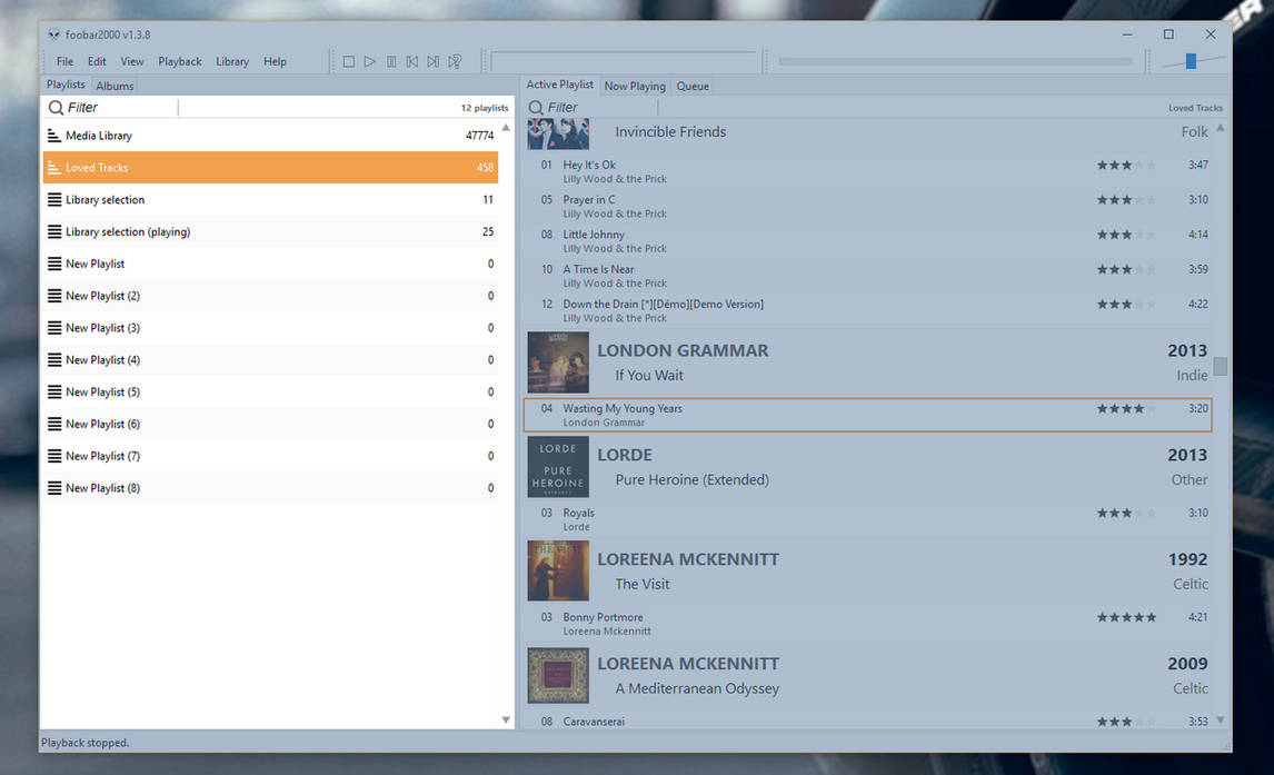 JS Smooth Playlist Manager by Br3tt