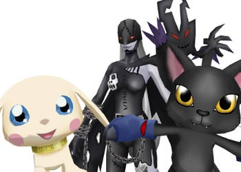 Black Gatomon Line