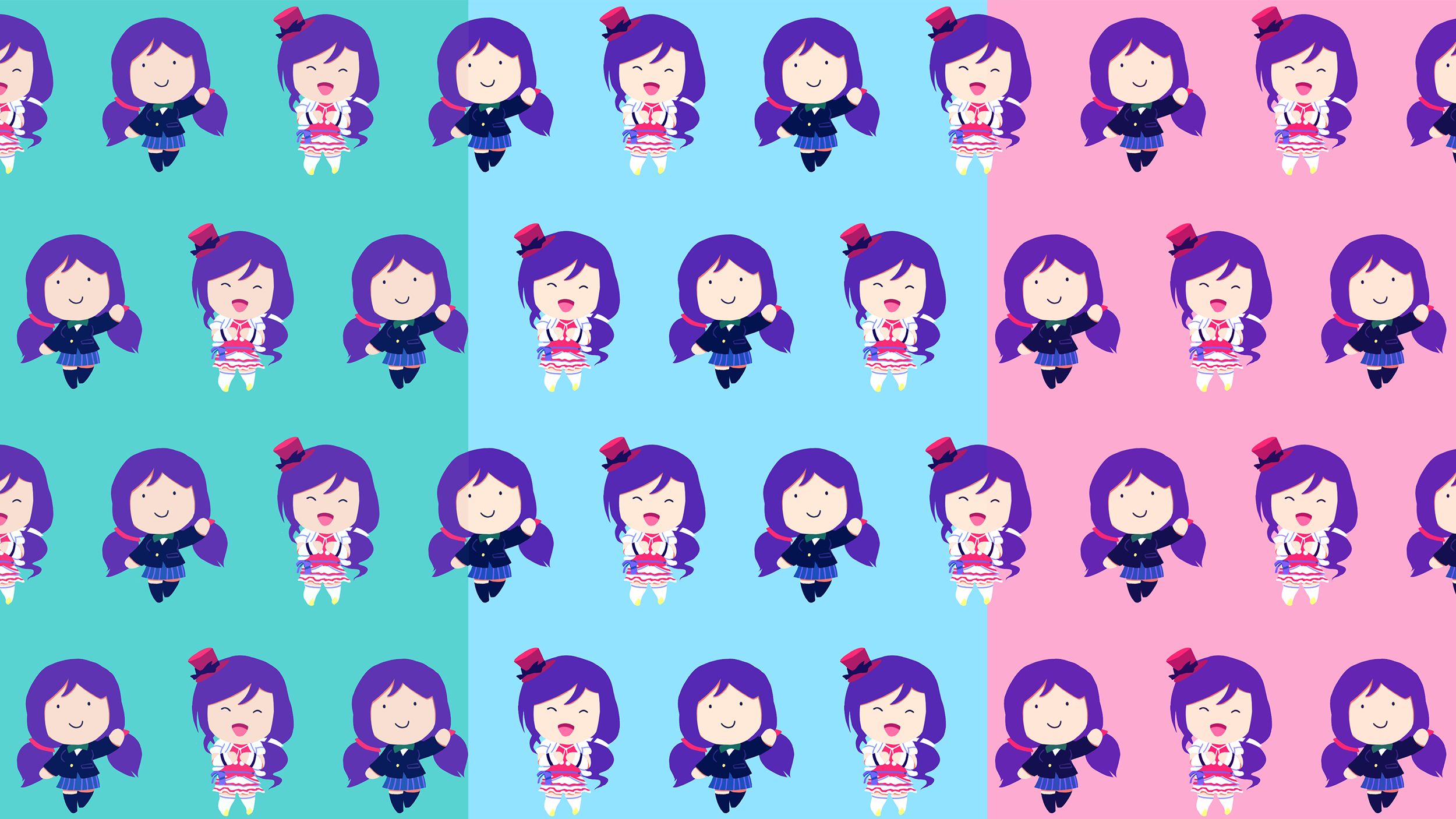 Smol Nozomi wallpaper pack by fluffySlipper on DeviantArt