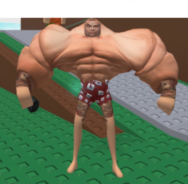 roblox muscle - All Templates - Create meme / Meme Generator 