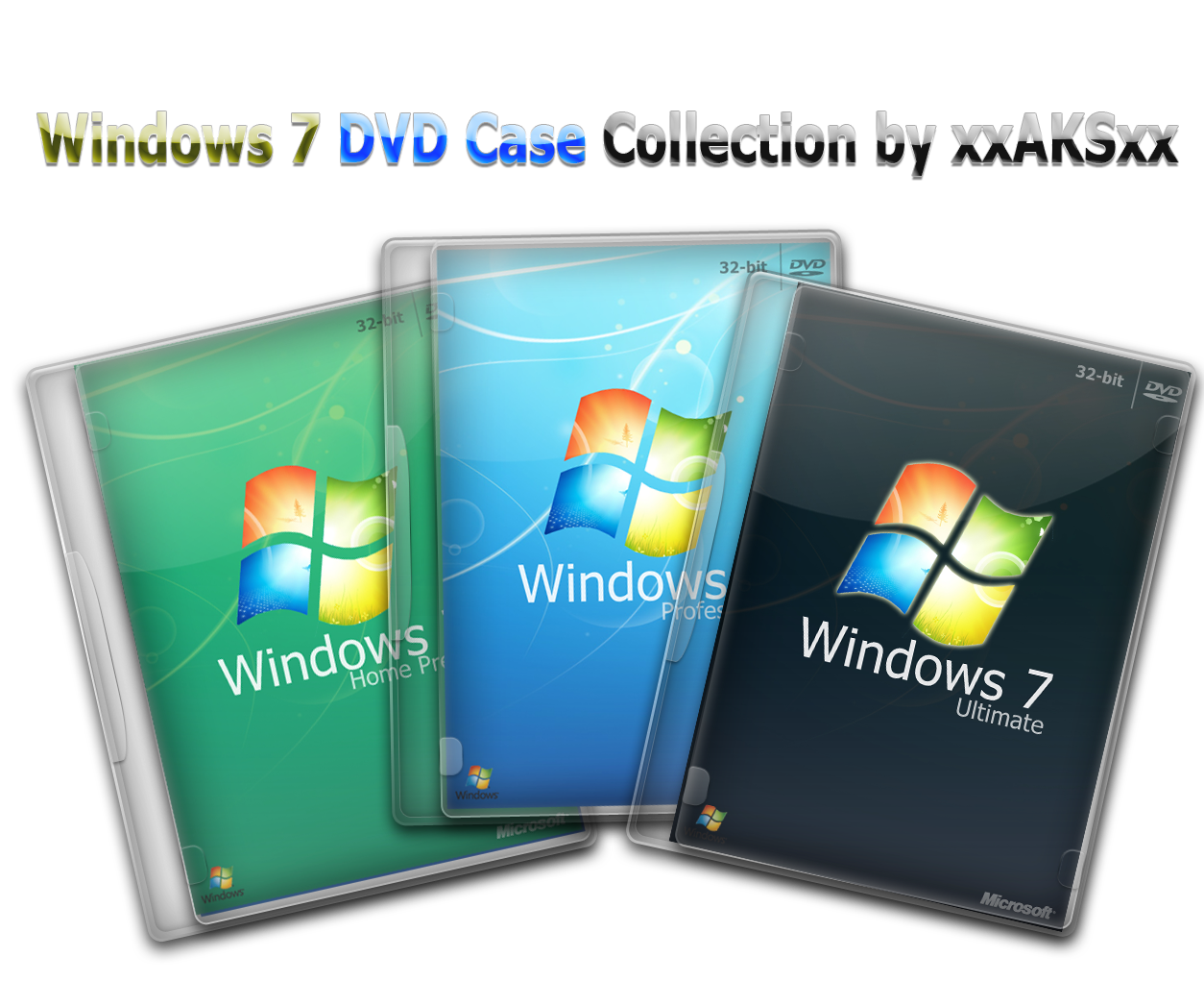 Windows 7 Custom DVD Cover Set by xxAKSxx on DeviantArt