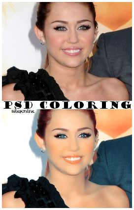 PSD coloring 1 by mileyonline on DeviantArt