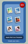 Apple Mail Icon Template