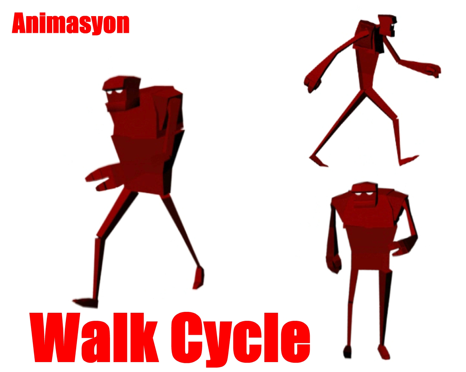 Walk cycle by hgulgen on DeviantArt