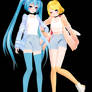 ..:Tda Beautifuls Miku and Rin:..