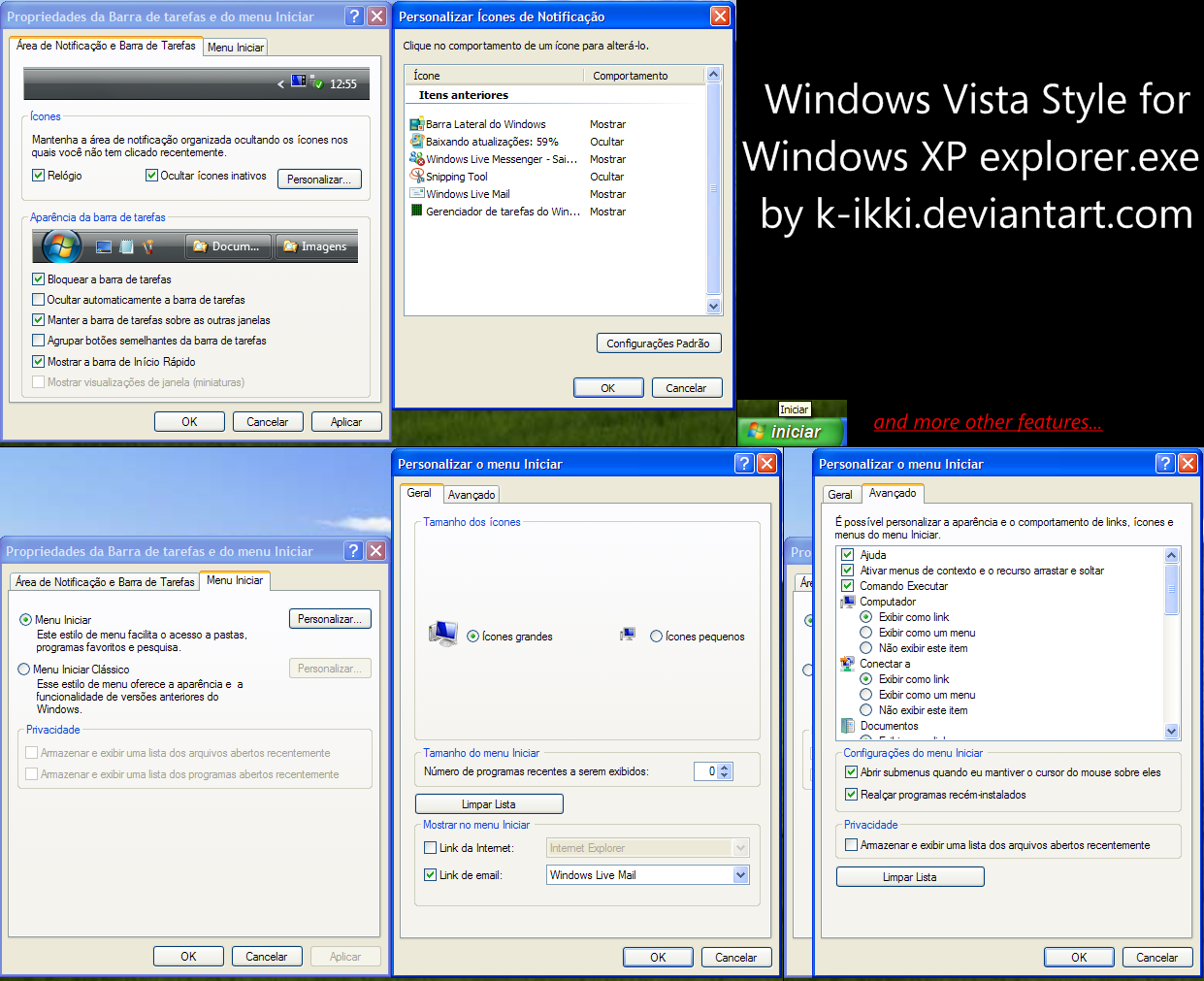 Vista Style for XP explorer BR