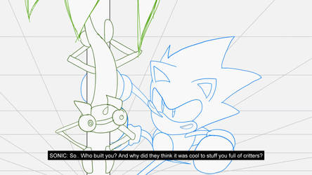 Sonic GENESIS Animatic (OLD ART)