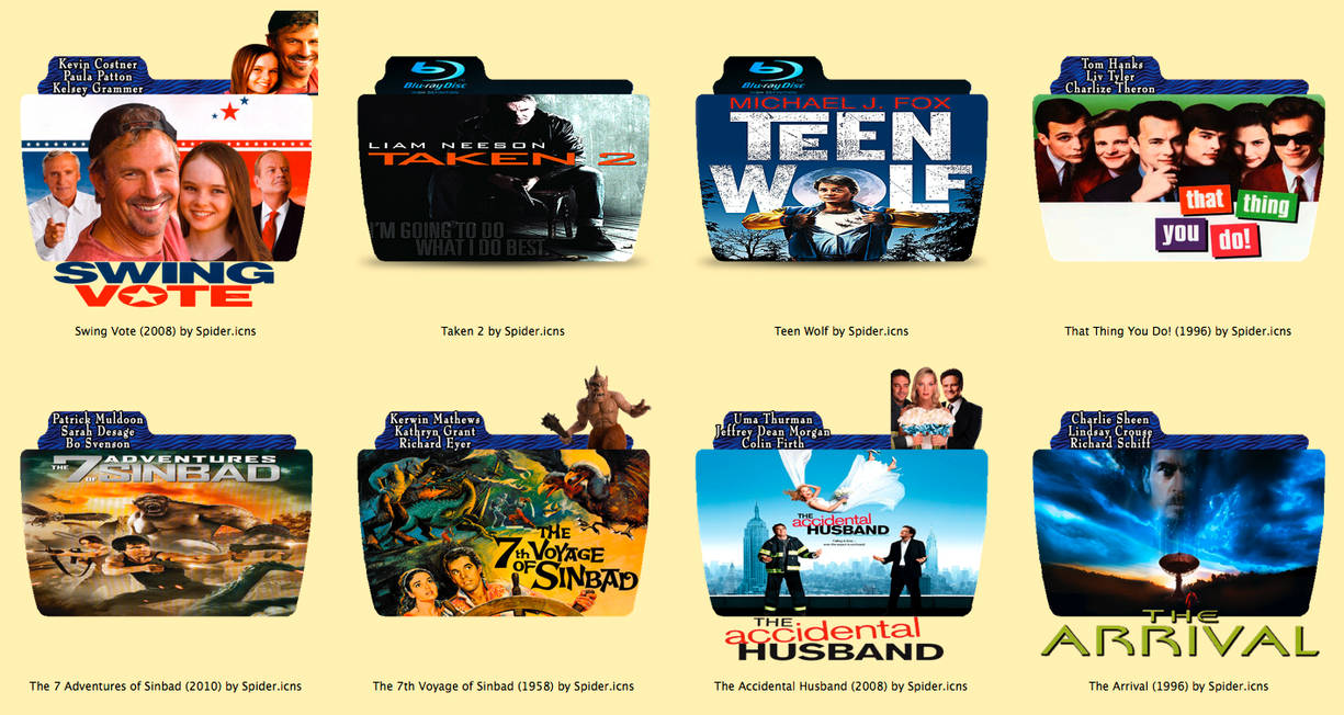 Movie Icon Pack 24 by Dule016 on DeviantArt