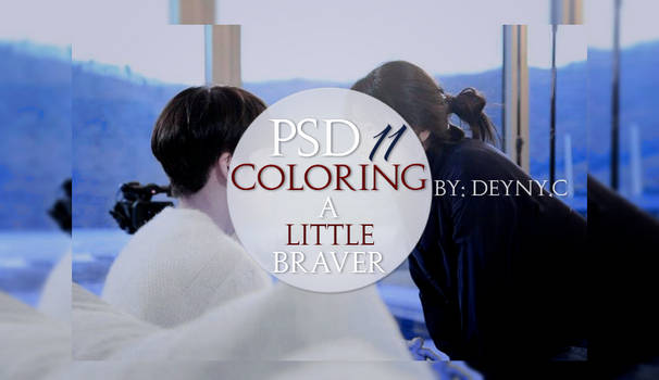 PSD Coloring #11 A Little Braver