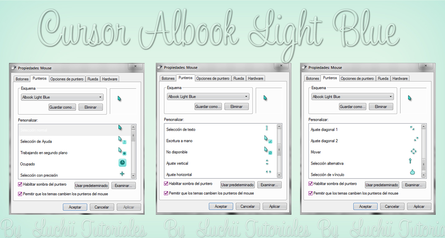 Cursor Albook Light Blue