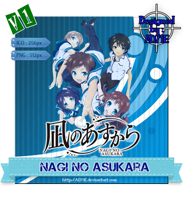 Nagi no Asukara by AD71E on DeviantArt