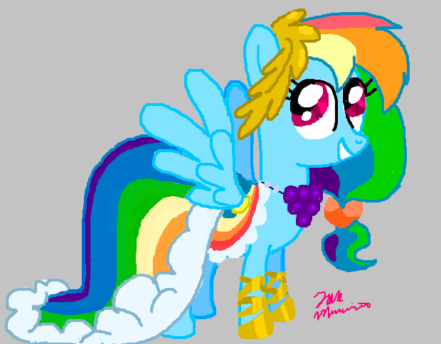 Rainbow Dash Gala Dress by PrinRue on DeviantArt